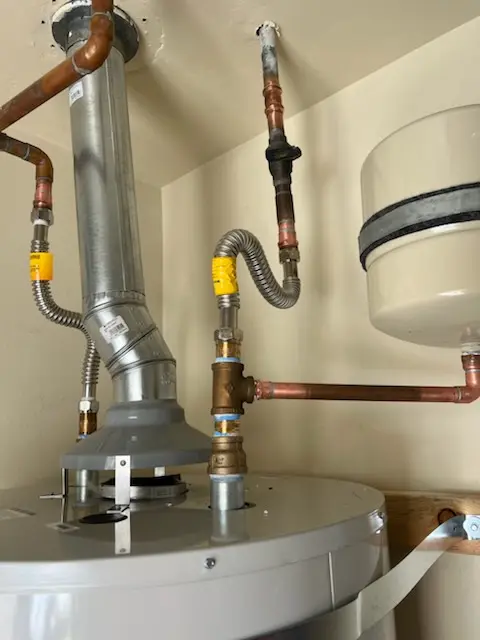 Water heater installation and plumbing repair in Verde Village