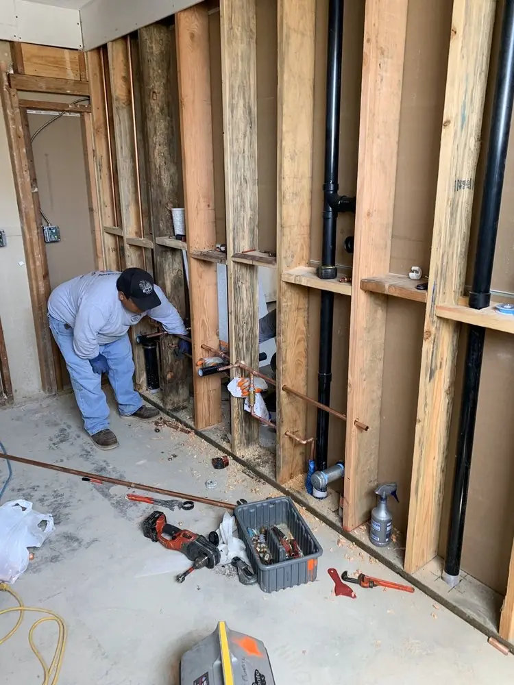 Commercial rough-in plumbing for Gas Line Repair in Verde Village